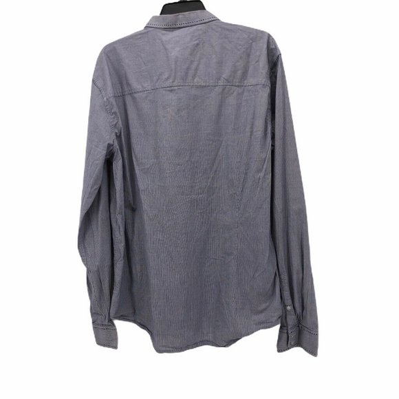 Christian Audigier Shirts Christian Audigier Mens Shirt Blue Long